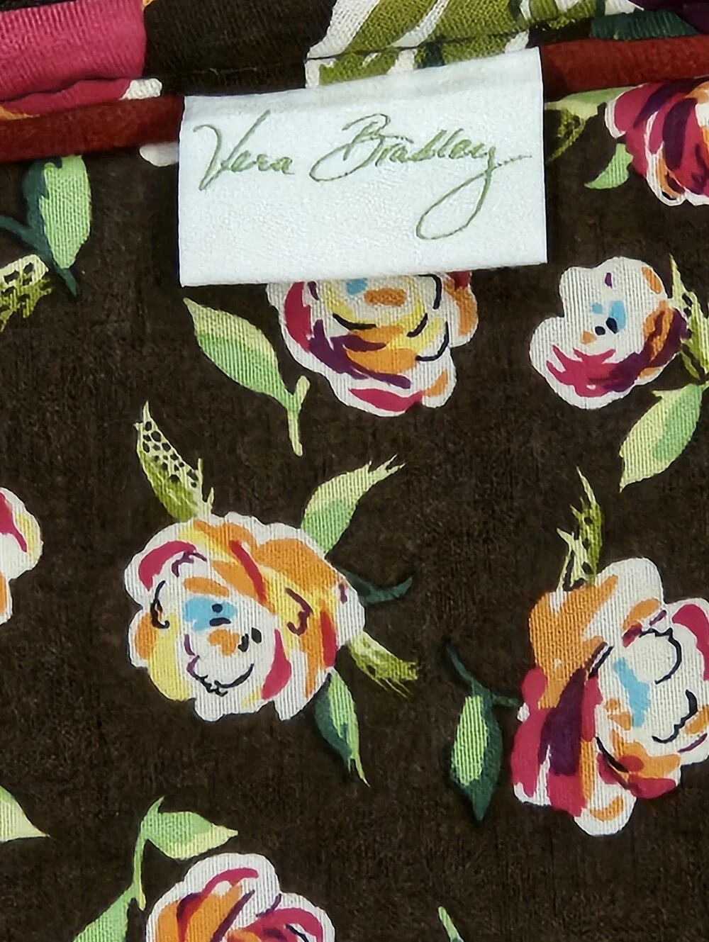 NWOT Retired Vera Bradley English Rose Pattern iPad Portfolio Case